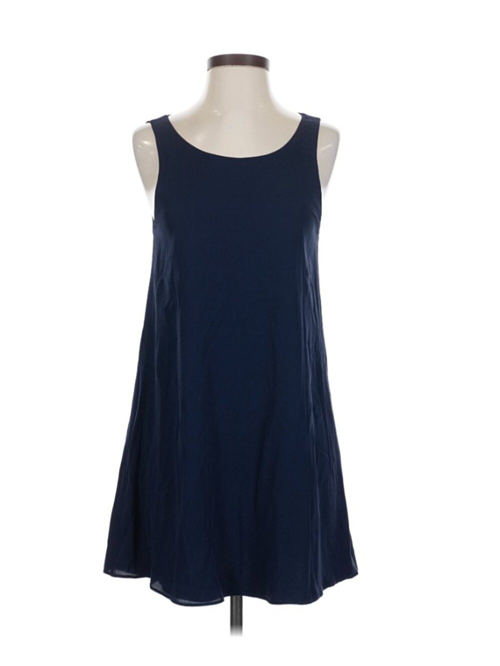 Alice & Olivia Navy Mini Tent Dress